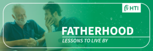 Fatherhood life lessons to life by blog header image